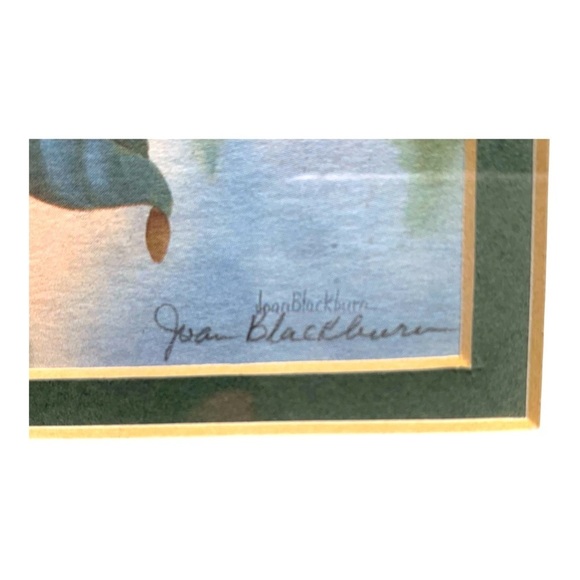 Joan Blackburn Original Framed And Matted Under Glass “Magnolias” - Picture 2 of 5